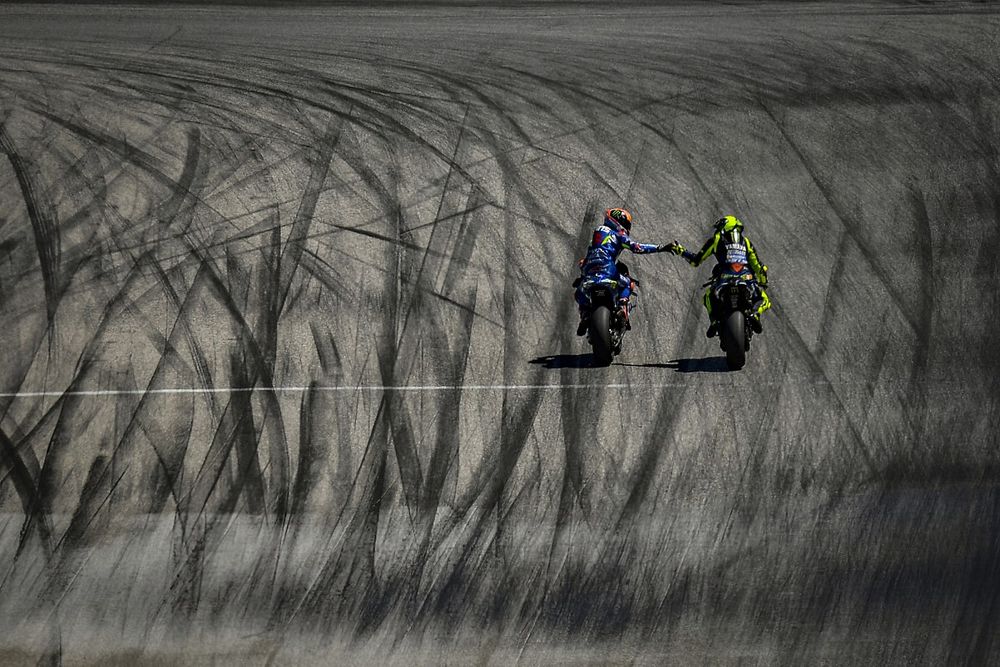 Rins: "El Mundial de MotoGP no será lo mismo sin Valentino"
