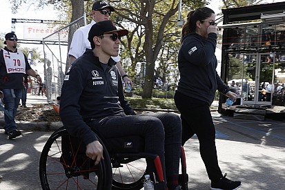 “I’m so lucky,” says Wickens as he thanks fans for support