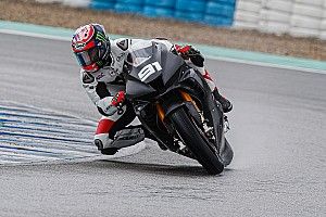 Haslam tops first day of WSBK test on new Honda
