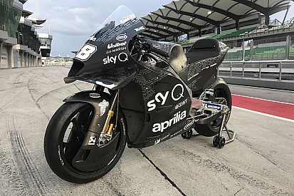 Aprilia dévoile sa moto 2020 à Sepang