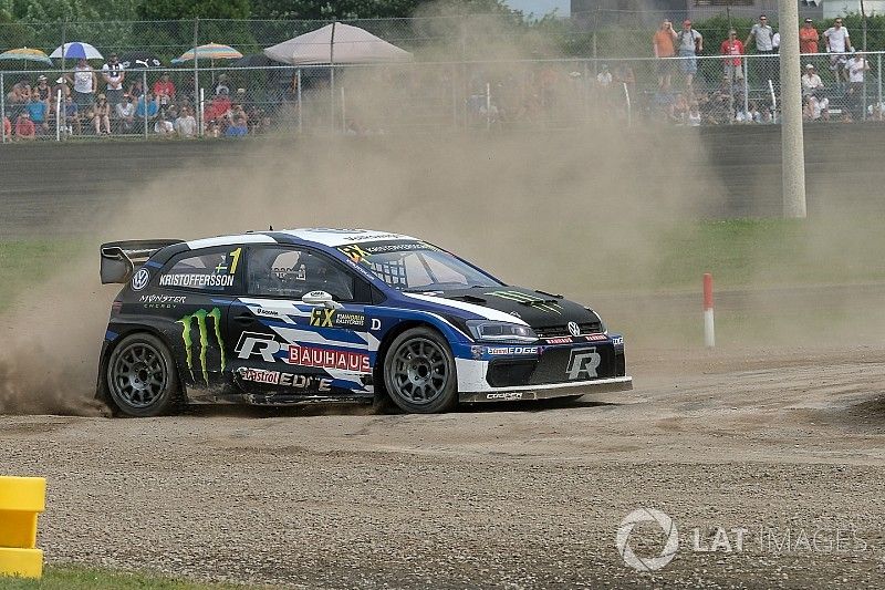 Кристофферссон выиграл четвертый этап WorldRX подряд