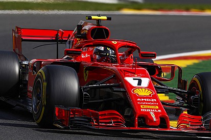 Raikkonen deelt lakens uit op Spa, Verstappen P4 op vrijdagmiddag