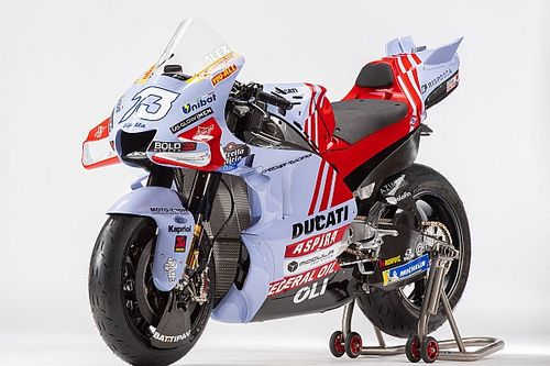Motor Gresini Racing untuk MotoGP 2023 Simbol Determinasi