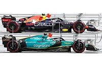 F1 | Aston Martin AMR22 copia Red Bull RB18? Cerca le differenze