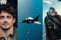 V&iacute;deo: &iexcl;Charles Leclerc pilota un avi&oacute;n de combate!