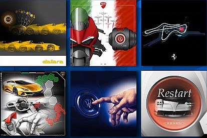These Motor Valley poster designs are meant to restart Italy's heart