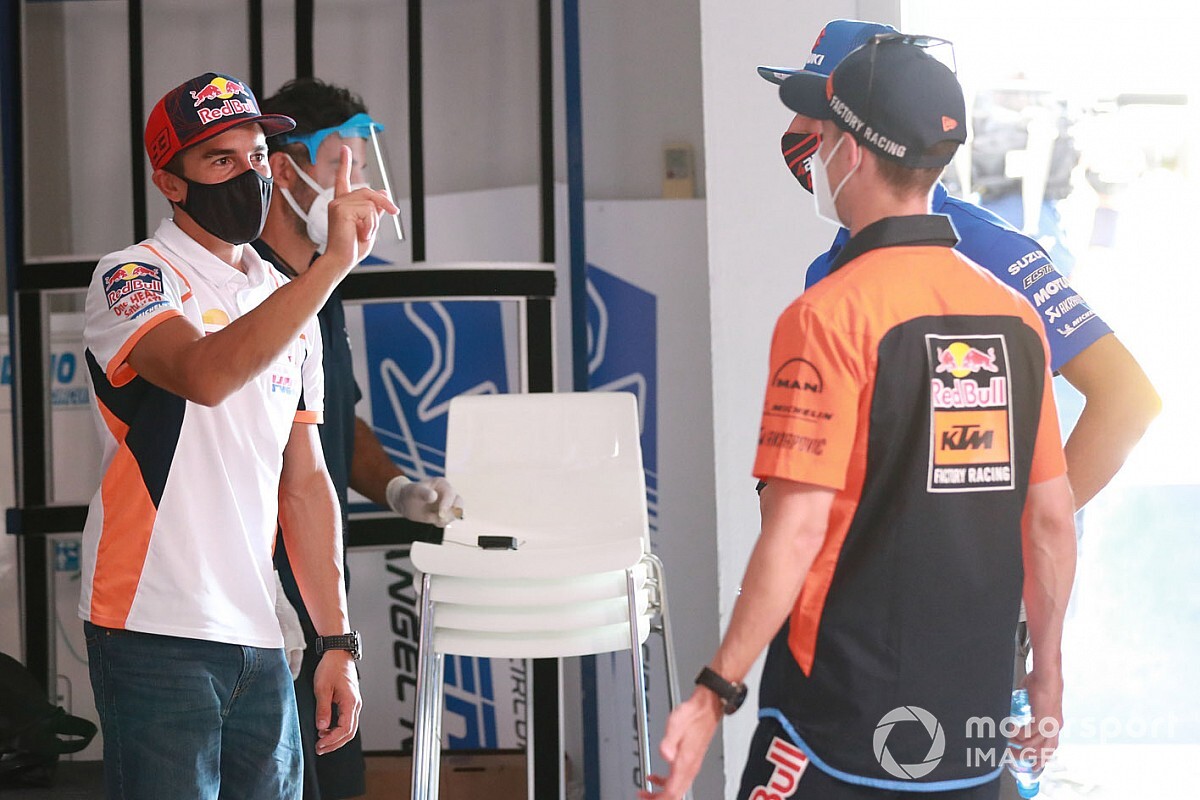 Tatap Muka Perdana Marquez-Espargaro sebagai Pembalap Honda