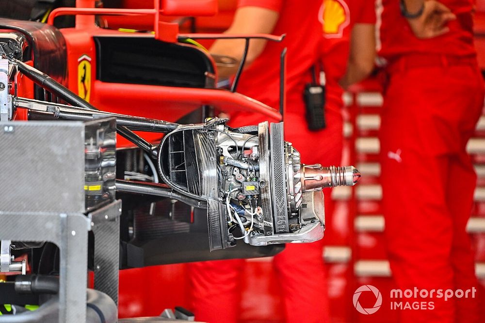 Ferrari SF1000 technical detail