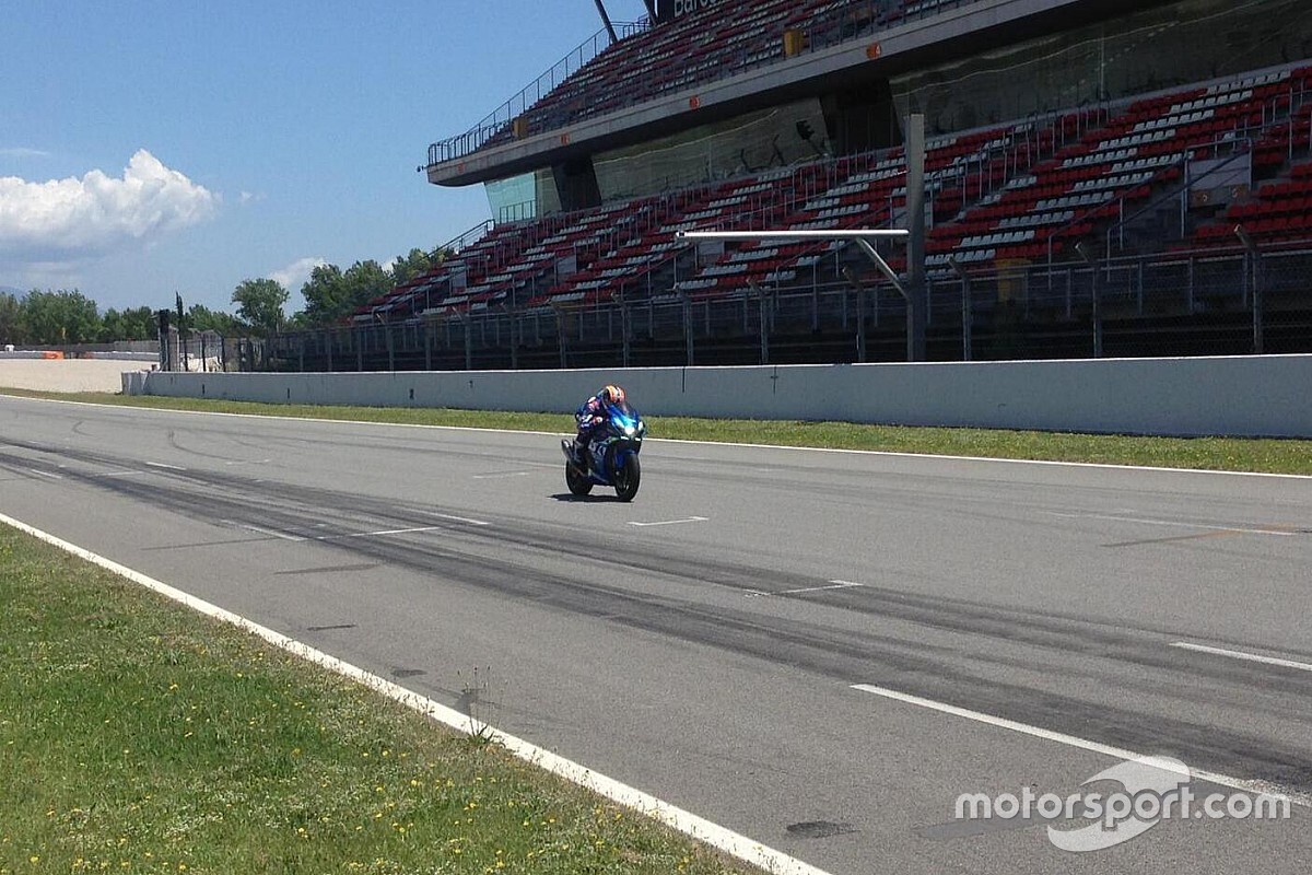 Galería: el Circuit de Barcelona se plaga de pilotos de MotoGP de test
