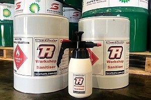 Hand sanitiser donated to Supercars teams