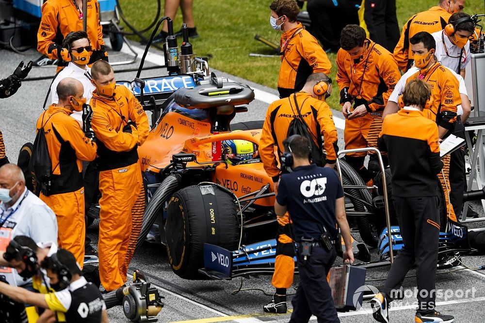 Norris : "Qui ne voudrait pas démonter une F1 ?"