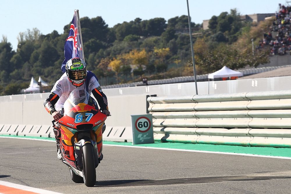 Remy Gardner Rupanya Cedera Saat Juara Dunia Moto2