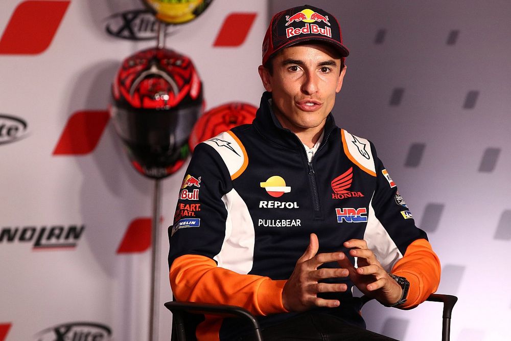La buena noticia de Márquez: "Tengo la visión perfecta"