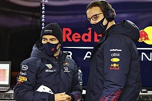 Pérez después de probar el RB16B: hay potencial en el coche