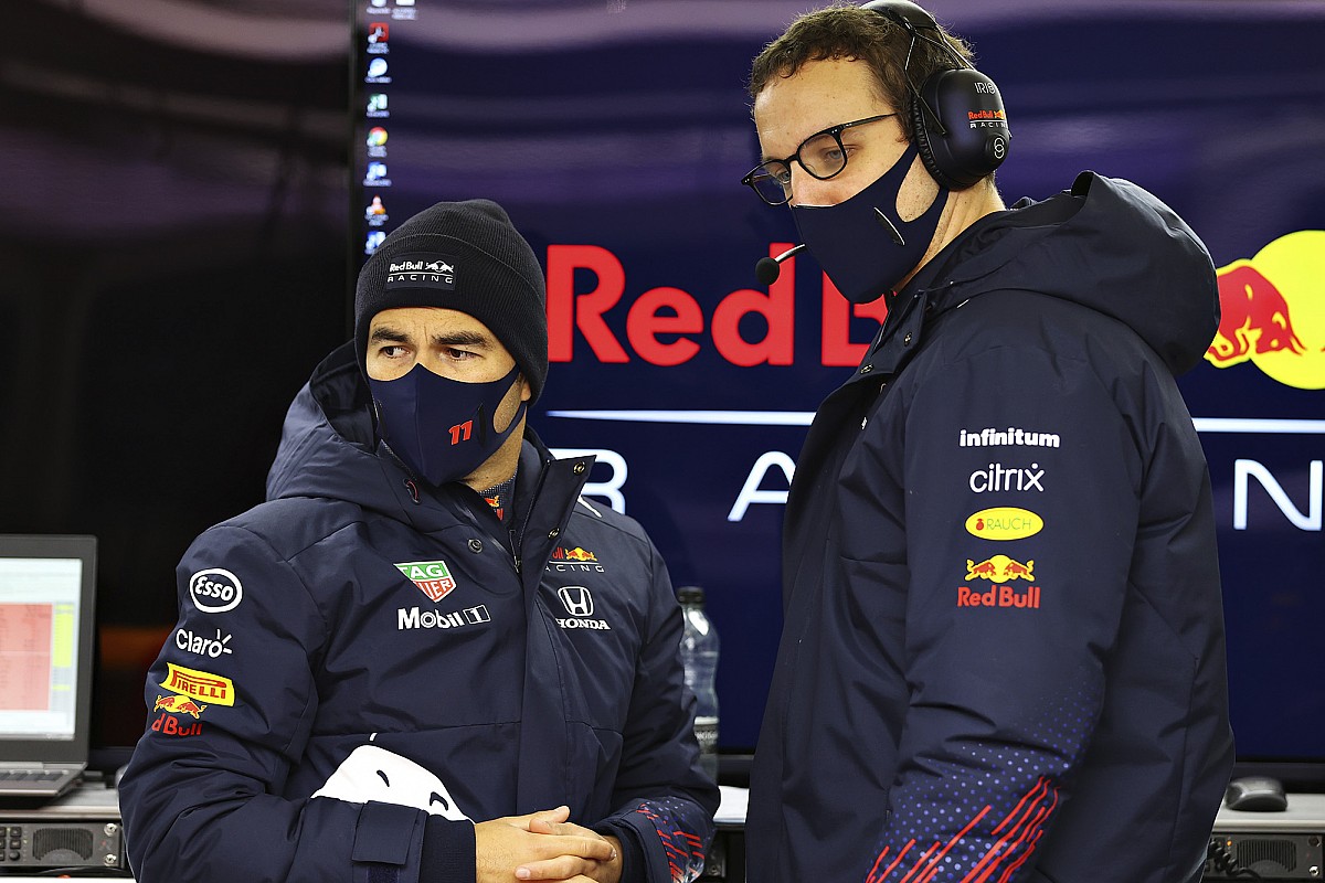 Pérez después de probar el RB16B: hay potencial en el coche