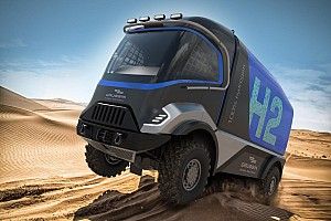 Wodorowa ciężarówka w Dakarze 2022