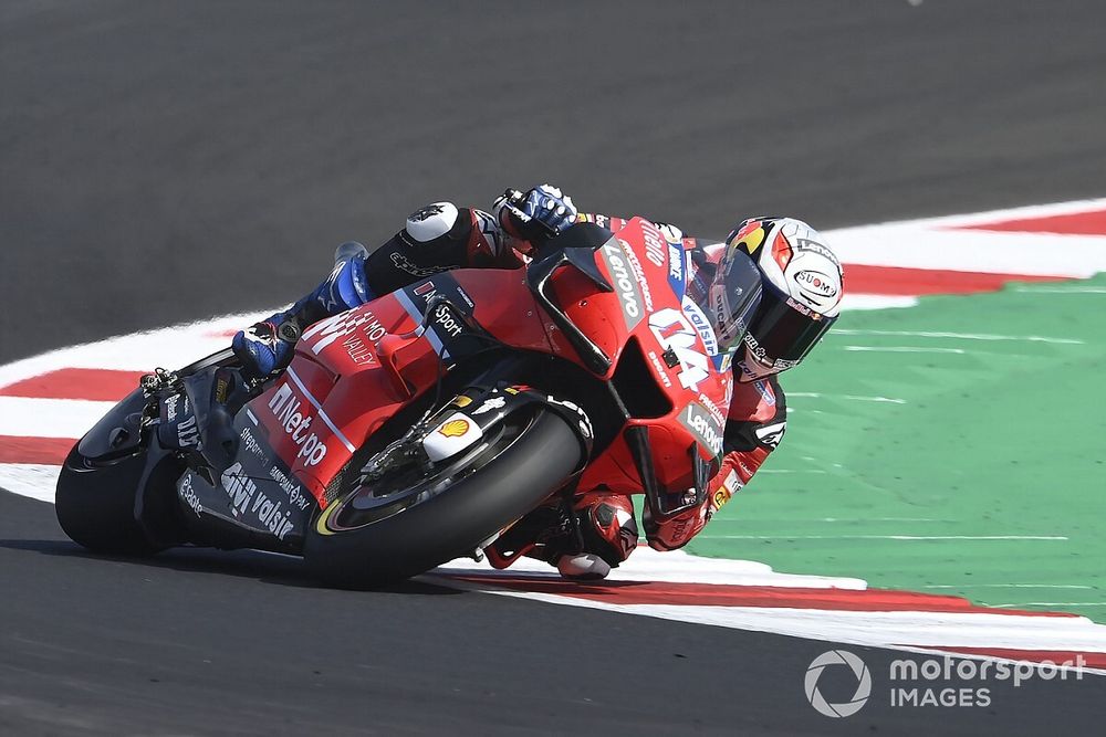 Dovizioso toujours empêtré dans ses difficultés au freinage