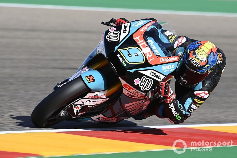 Moto2, Valencia, FP1: Speed Up OK con Navarro e Diggia. Marini 2°