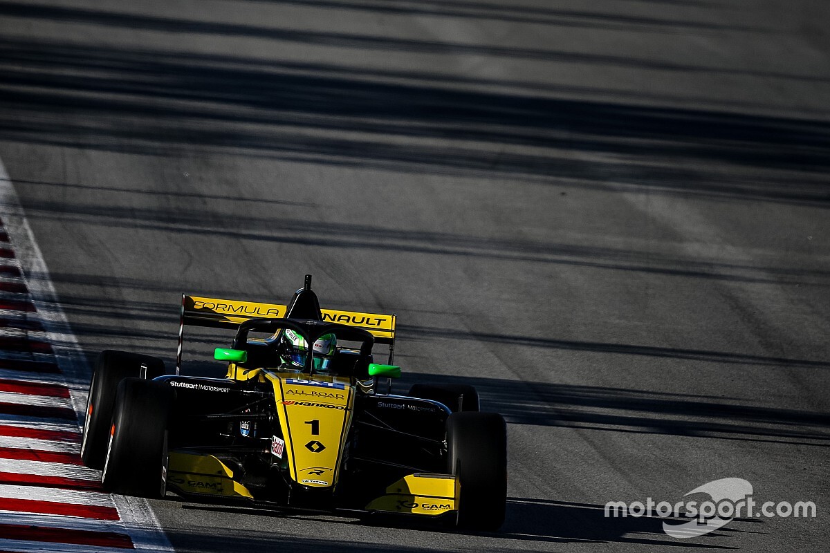 F-Renault Eurocup: Bandeira vermelha interrompe prova em Spa após 4 voltas. Collet termina em sétimo