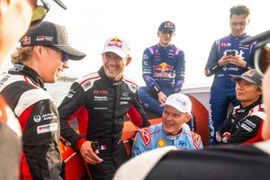 Ogier rinde homenaje al rival que m&aacute;s le presion&oacute; en su carrera en el WRC