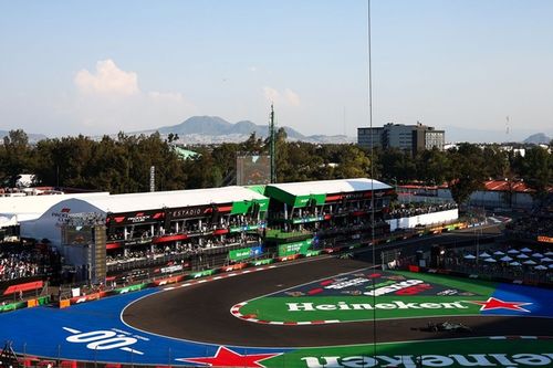 La parrilla de salida para el GP de México 2025 de F1