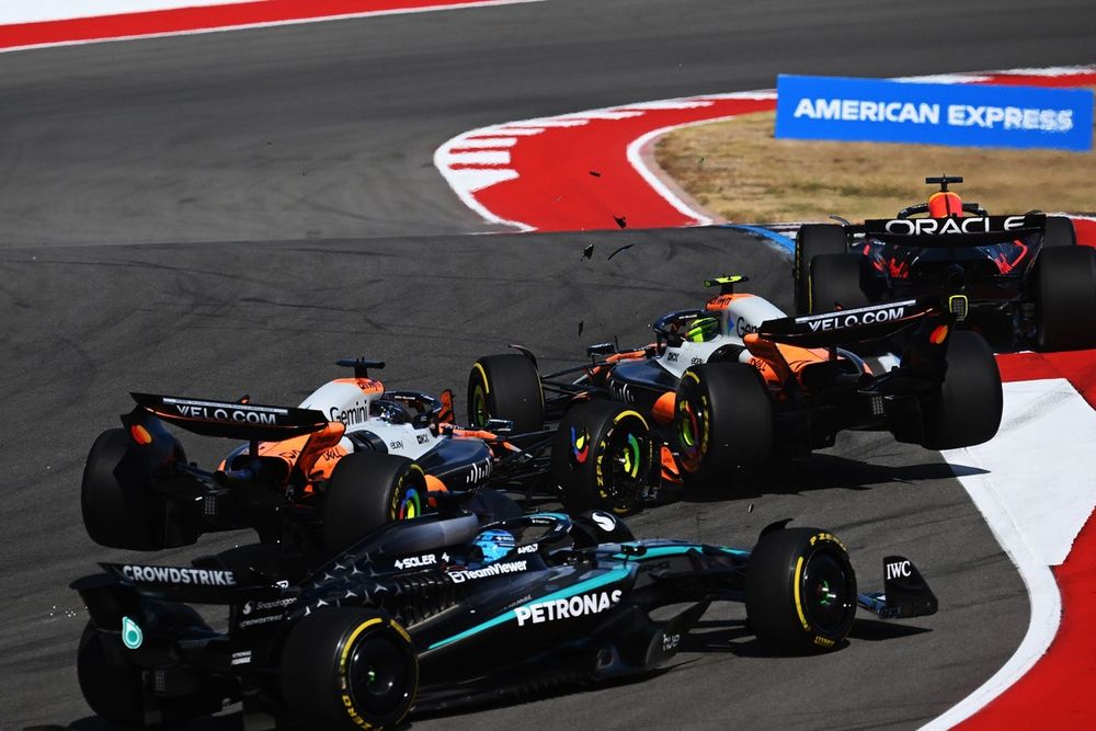 Lando Norris, McLaren, Oscar Piastri, McLaren crash