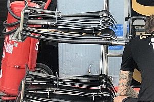 Haas: l'ala anteriore con l'attacco a due... punte