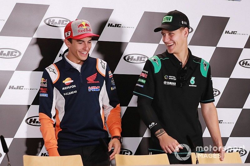 Márquez: “Quartararo marca el potencial real de la Yamaha”