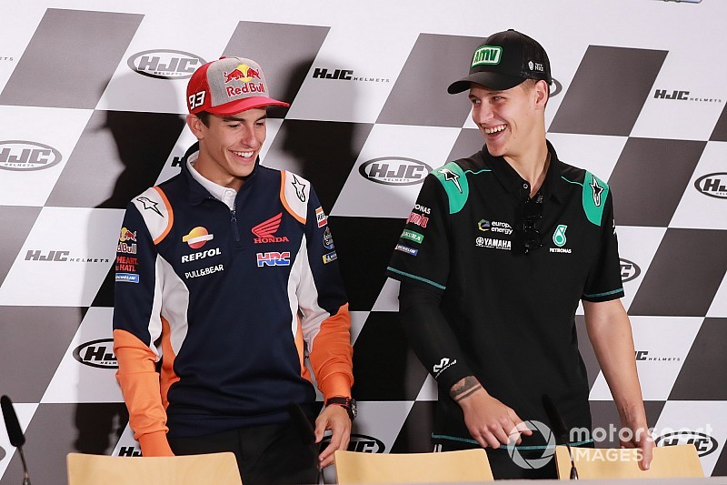 Márquez: “Quartararo marca el potencial real de la Yamaha”