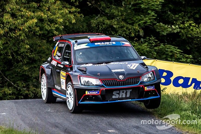 Nikolay Gryazin, Yaroslav Fedorov, Skoda Fabia R5, Barum Czech Rally Zlin, FIA ERC