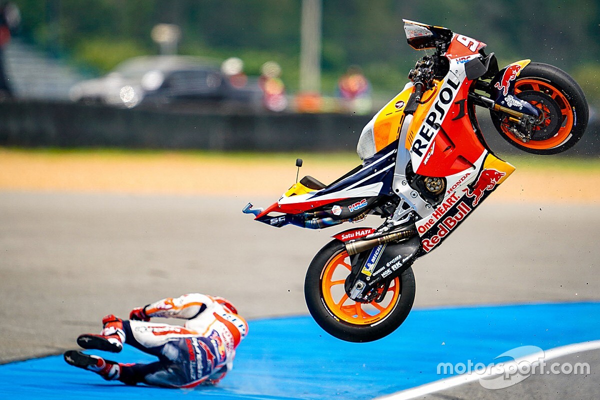 Rea Klaim Ban Michelin Penyebab Insiden di MotoGP
