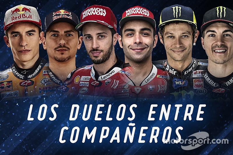 Los duelos entre compañeros de MotoGP en 2019