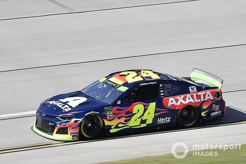 William Byron holds off Logano for Stage 1 win at Talladega