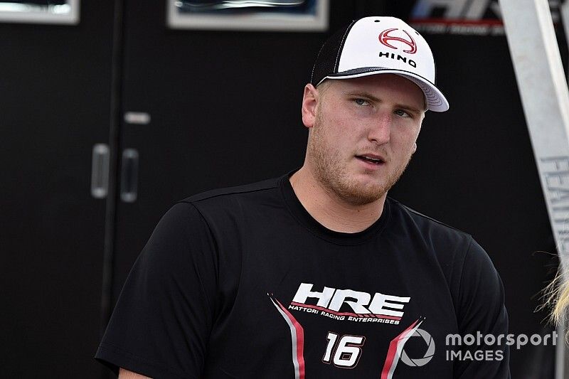 Austin Hill thinking Truck title but "here to win Talladega"