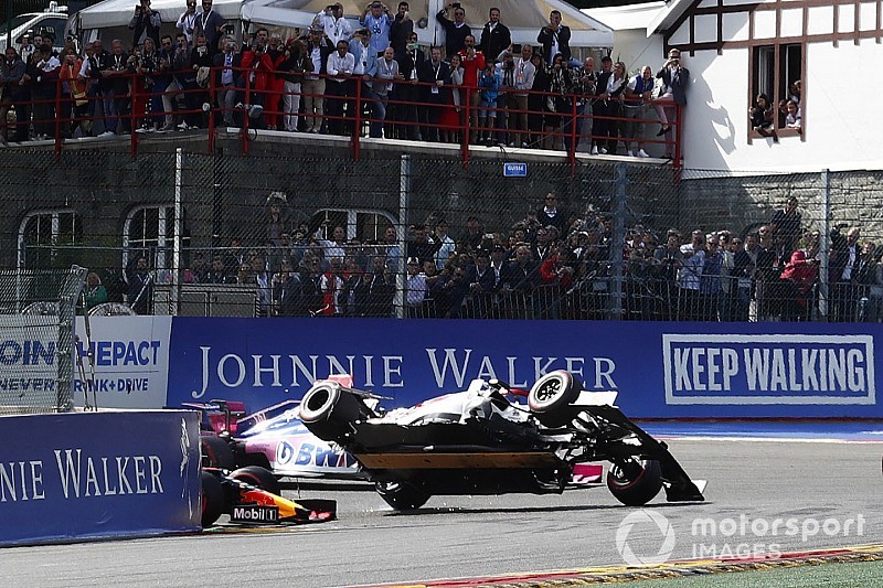 Las mejores fotos de la F1 en el GP de Bélgica