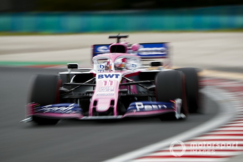 Videón Pérez necces jelenete a Hungaroringről