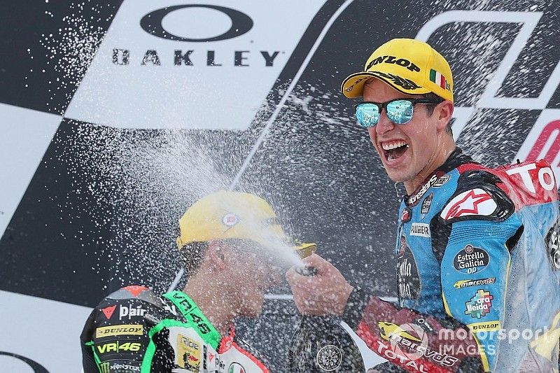 Podio: Alex Marquez, Marc VDS Racing