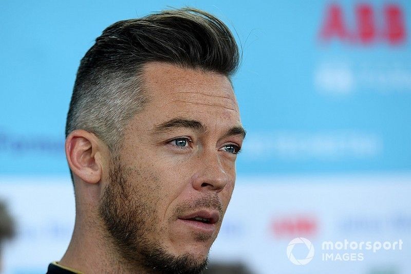 Andre Lotterer, DS TECHEETAH, talks to the press 