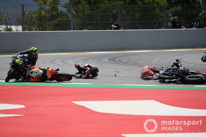 Chute de Jorge Lorenzo, Repsol Honda Team