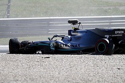 Képeken is Bottas nagy becsapódása a Mercedesszel a Red Bull Ringen