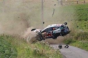 Vídeo: brutal accidente de Fourmaux en el Rally Ypres de Bélgica; Hyundai domina