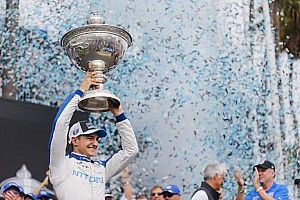 Palou y los campeones internacionales de IndyCar