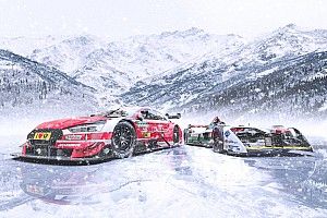 Audi: DTM- und Formel-E-Auto mit Spike-Reifen bei Eisrennen