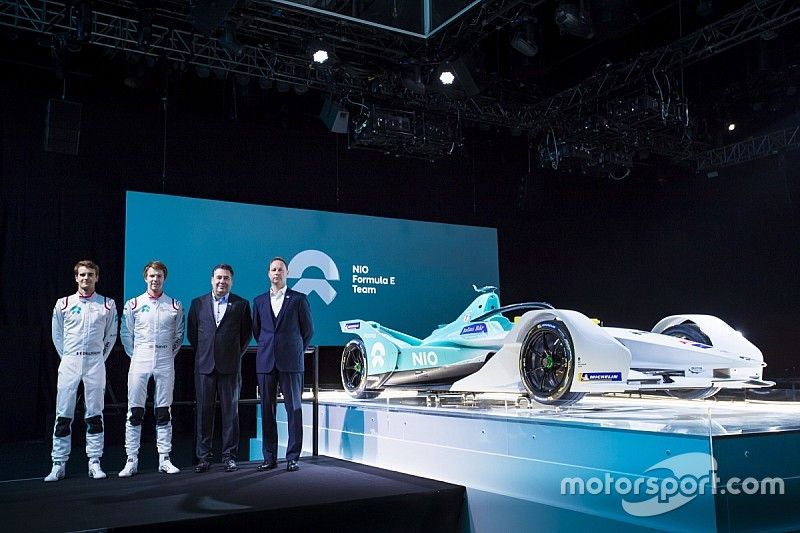 Presentazione della NIO 004 di Formula E