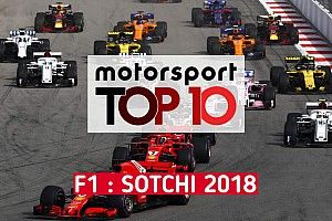 Vidéo - Le top 10 du GP de Russie