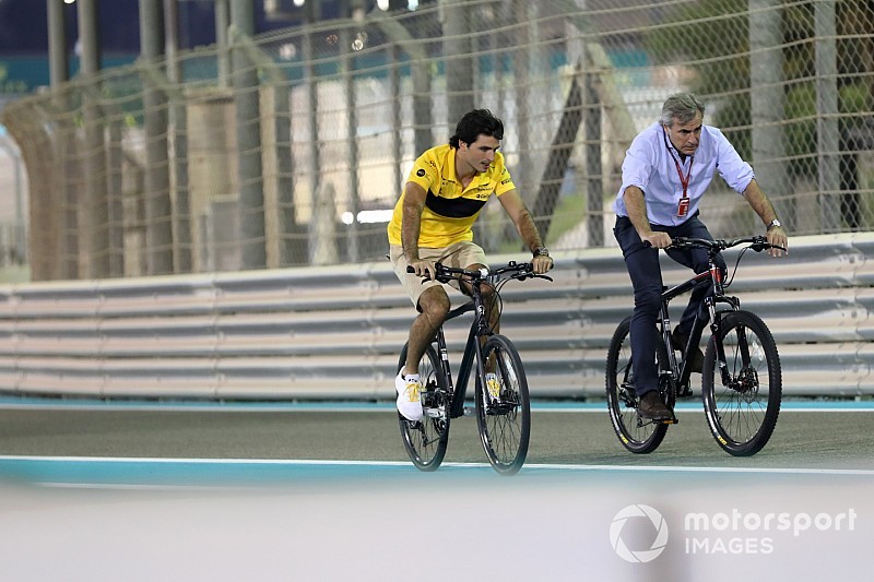 Sainz: McLaren'la Abu Dhabi testine katılmak oldukça önemli olacak