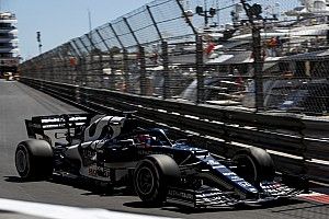 F1モナコFP1速報:ペレス首位、ホンダPU上位につける。角田裕毅は9番手