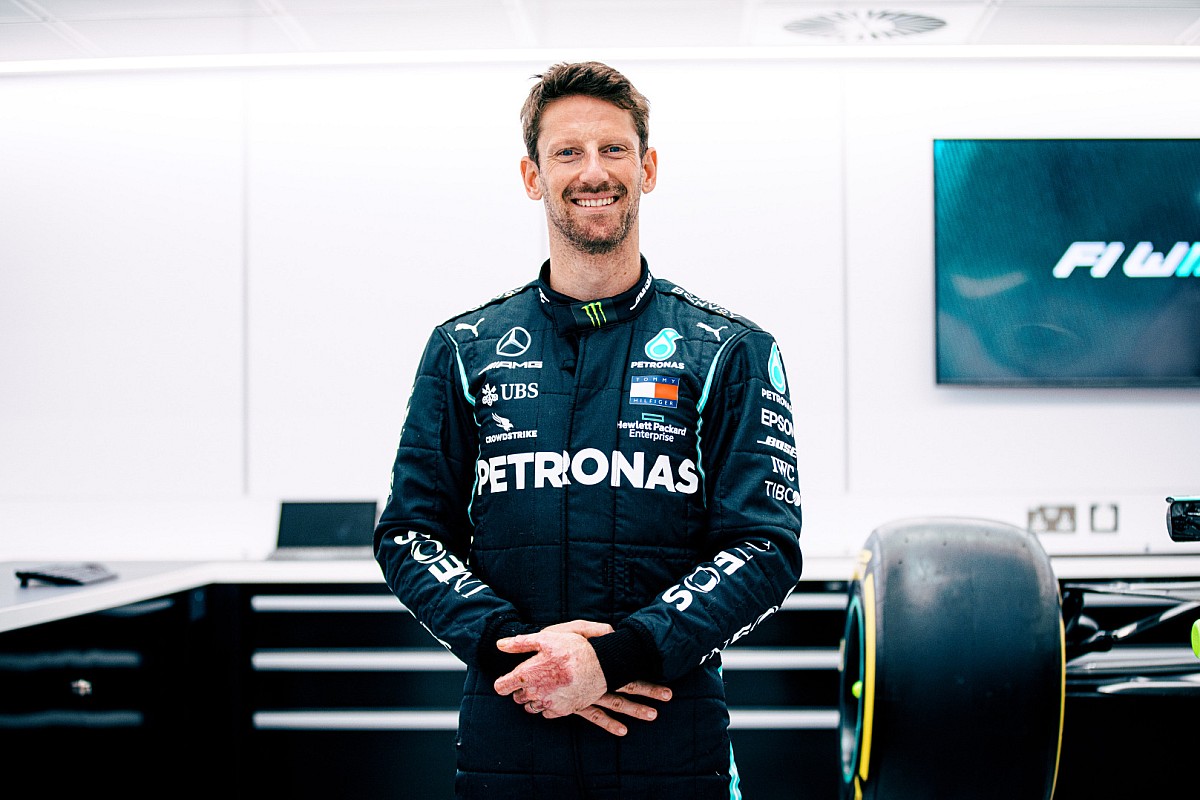Mercedes F1 komt belofte na: Afscheidstest voor Grosjean