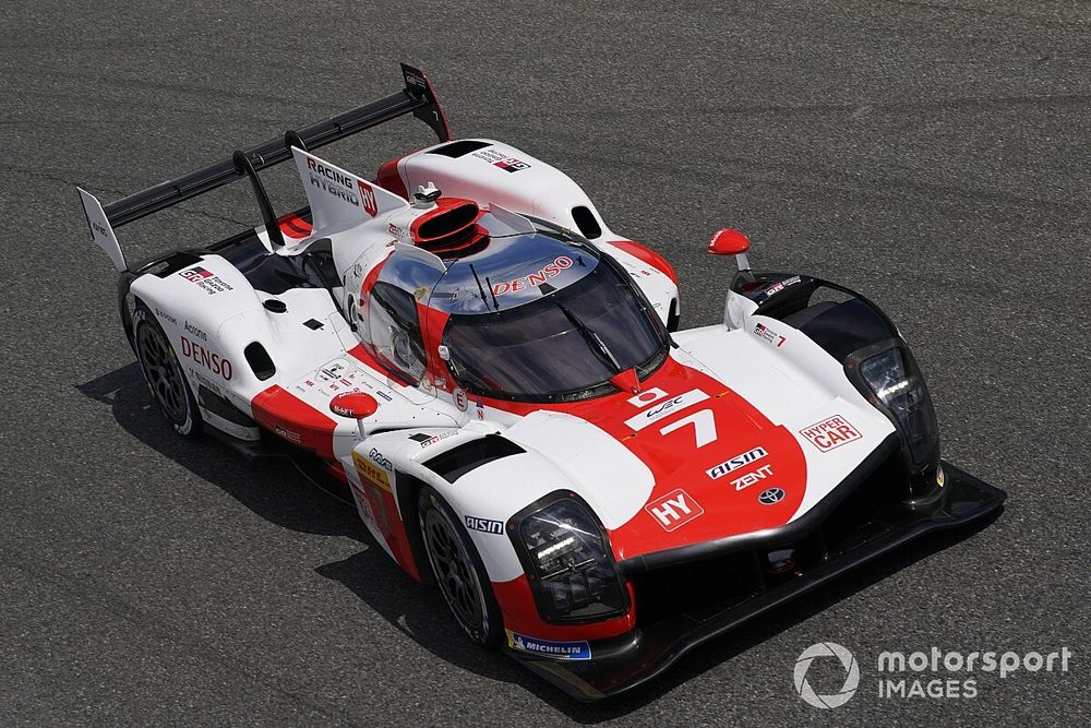 #7 Toyota Gazoo Racing Toyota GR010 - Hybrid: Mike Conway, Kamui Kobayashi, Jose Maria Lopez