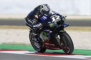 Viñales lidera un 1-2 de Yamaha en el test de Barcelona